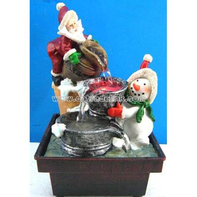 Christmas Water Fountain