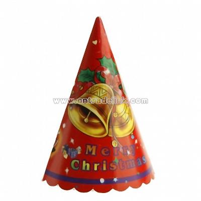 Christmas paper hat