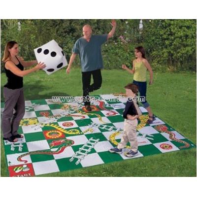 Chuttes and Ladders Game Towel