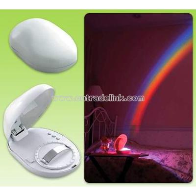 Clam Shell 7 Color Wall Rainbow Projector Light Led Lamp