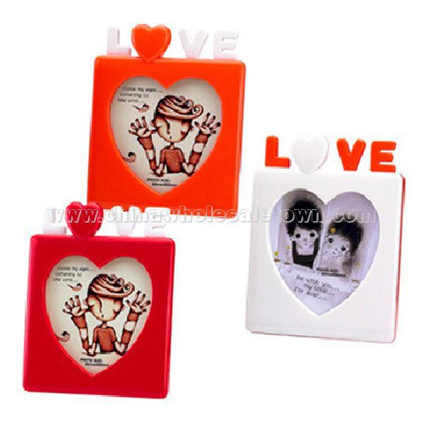Classic LOVE magnetic photo frame