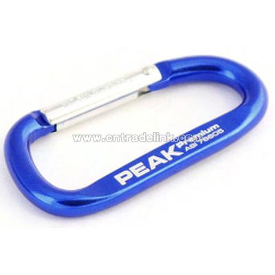 Classic anodized aluminum carabiner