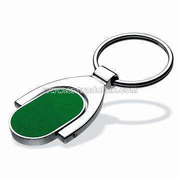 Classy Oval Design Keychain