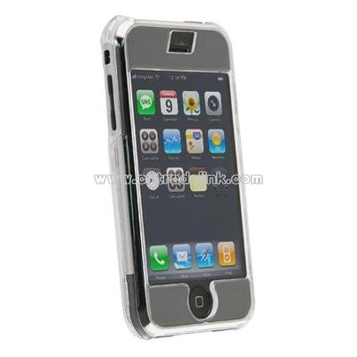 Clear Clip-on Crystal Cover Case for Apple iPhone 1st Gen
