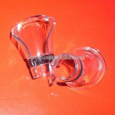 Clear Crystal Wine Pourer