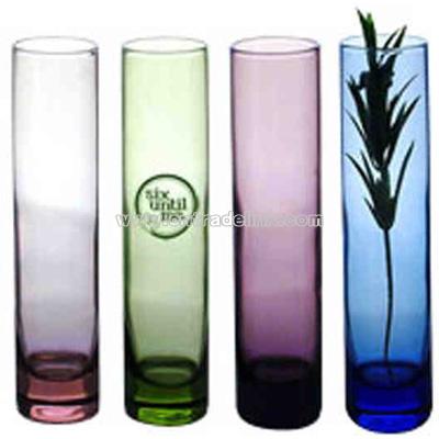 Clear bud vase