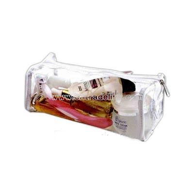 Clear vinyl Cosmetic Bag