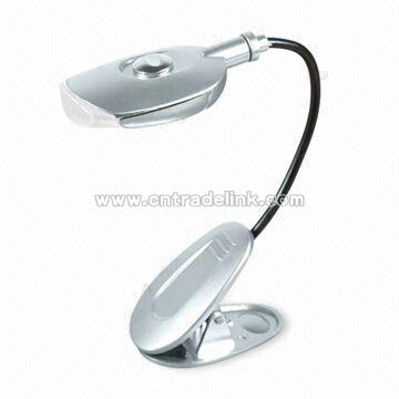 Clip Book Light and Flexible Neck