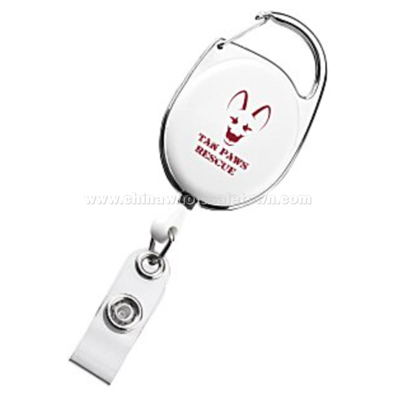 Clip-On Retractable Badge Holder