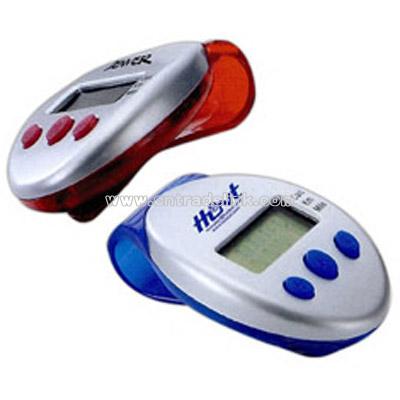 Clip-on pedometer