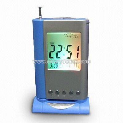 Clock Radio with Auto Scan Function