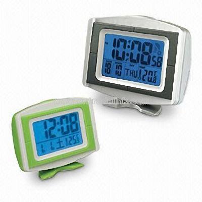 Clock Radio with Thermometer and RoHS Approval