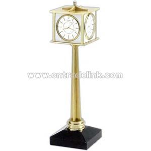 Clock metal case