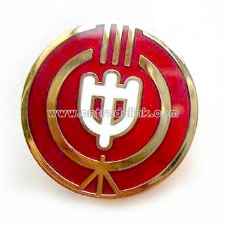 Cloisonne Badge