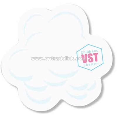 Cloud Shaped Post It (R) - Die cut note