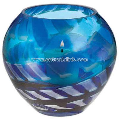 Cobalt Rush votive