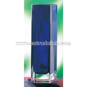 Cobalt glass vase