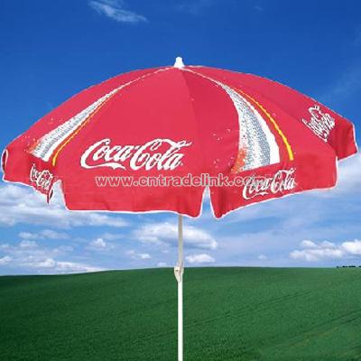Coca Coal Beach Umbrella