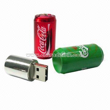 Coca Cola Tin Shaped USB Flash Drives with 8Mbps Reading Speed