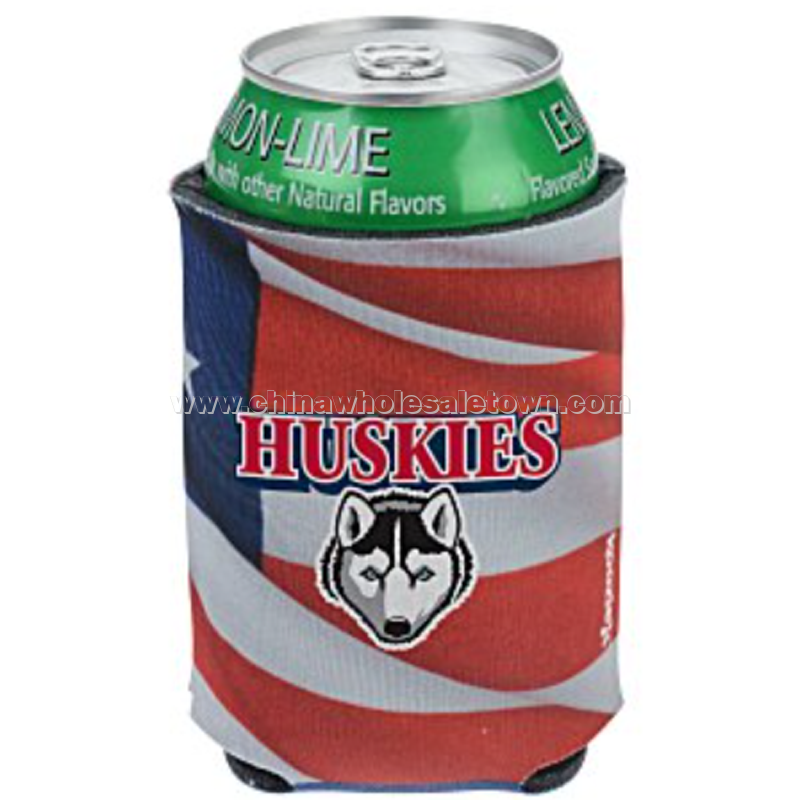 Collapsible Can Kooler - US Flag