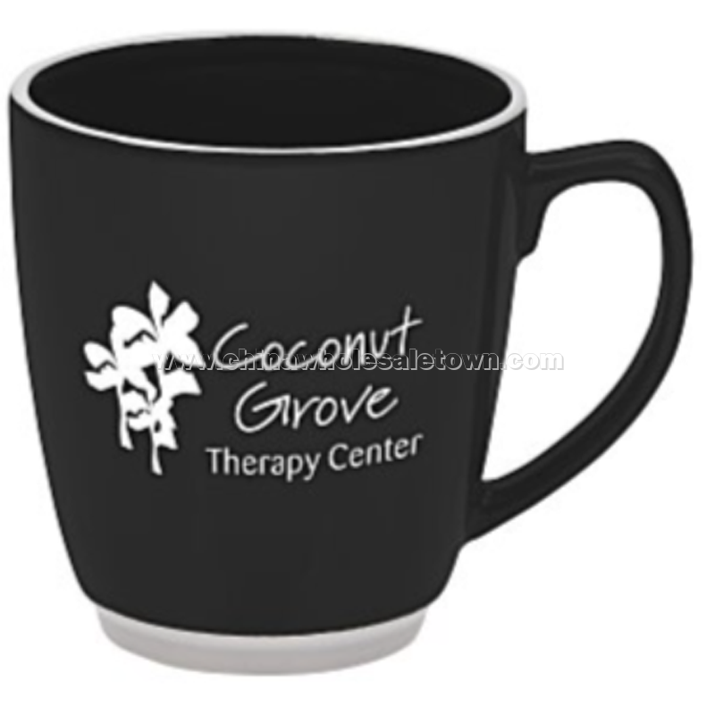 Color Accent Bistro Ceramic Mug - 20 oz.