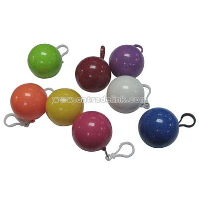 Color Ball with Raincoat