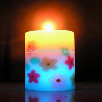 Color Flame Candle