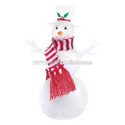 Color-change Snowman Figurine