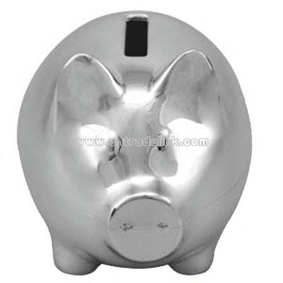 Color of money metal piggy bank