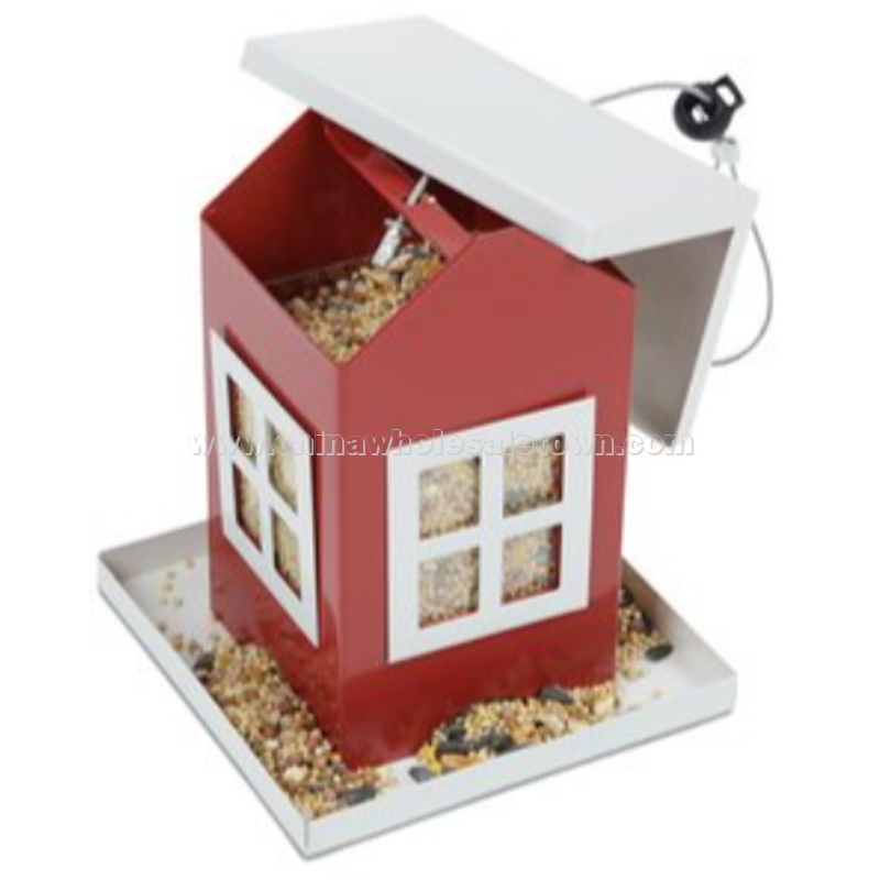 Colorful Metal Bird Feeder