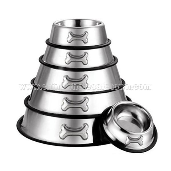 Colorful Stainless Steel Pet Bowls