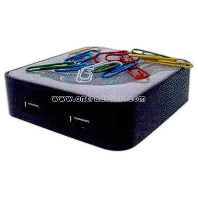 Colorful four port USB hub