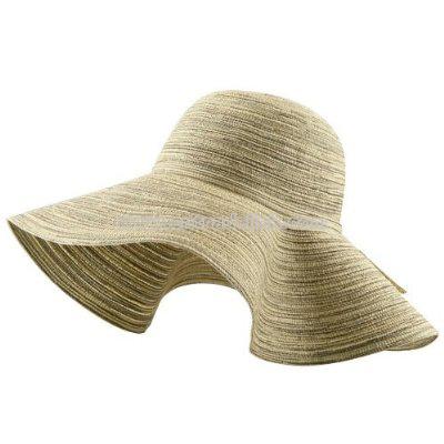 Combo Weave Large Sun Hat-Natural