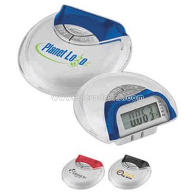 Compact mini mode pedometer