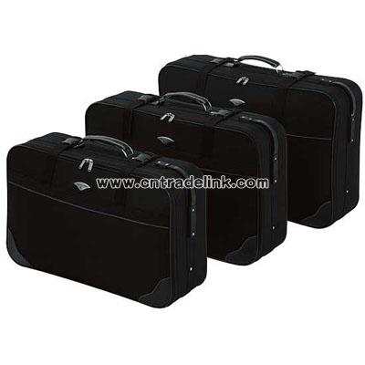 Constellation 3 Piece Suitcase Set - Black