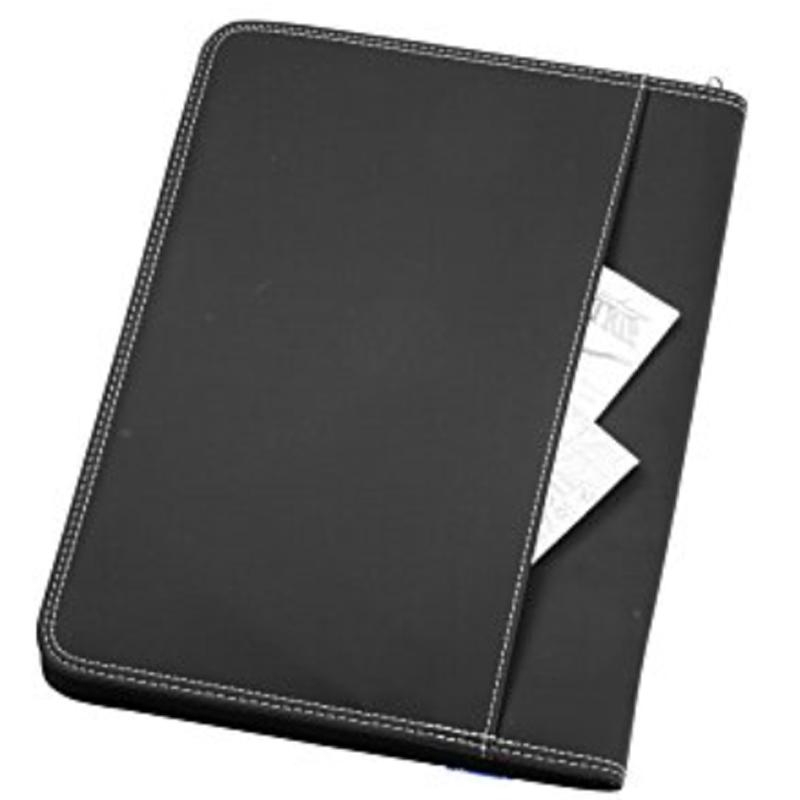 Contemporary Zippered Portfolio