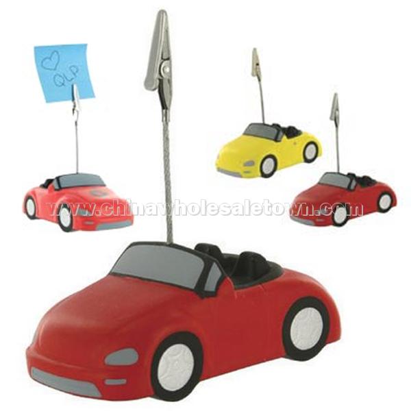 Convertible Car Stress Ball Memo Holder