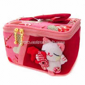 Cosmetic Box with Mirror Inside