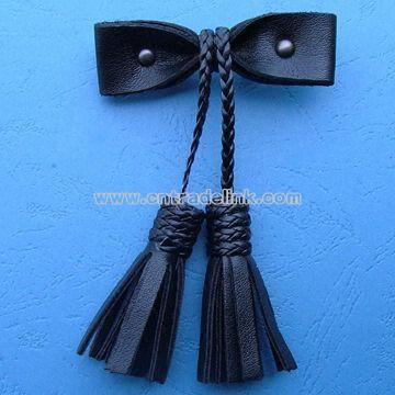 Costume Brooch with Tassel