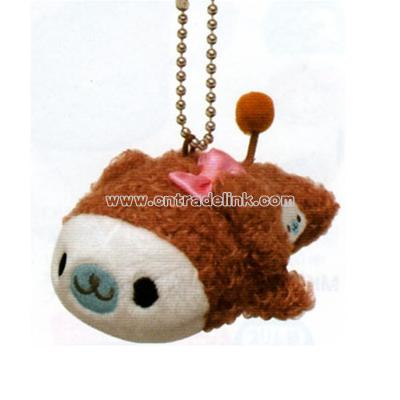 Costume Plush Keychain: Puppy