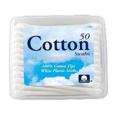 Cotton Swabs with Plastic Sticks