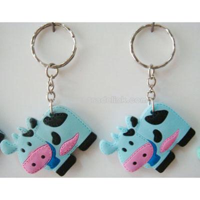 Cow Key Ring