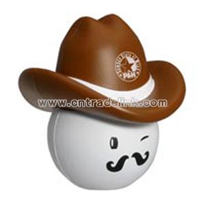 Cowboy Mad Cap Stress Ball