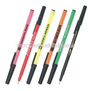 Crazy Stick Pen - Neon or Black Barrel