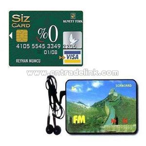 Credit Card Radio