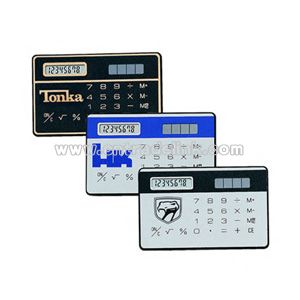 Credit card size solar calculator