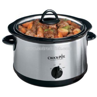 Crock-Pot 5-Qt.Stainless Steel Slow Cooker