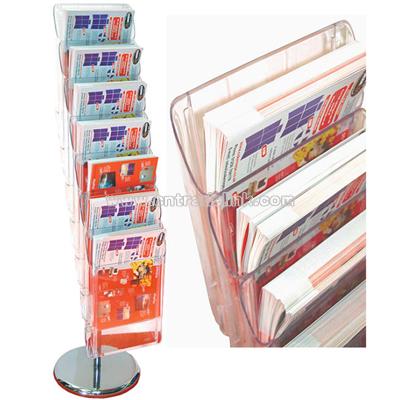 Crystal 7 Literature Rack