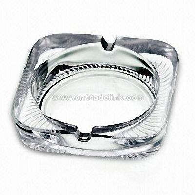 Crystal Ashtray in Square Shape