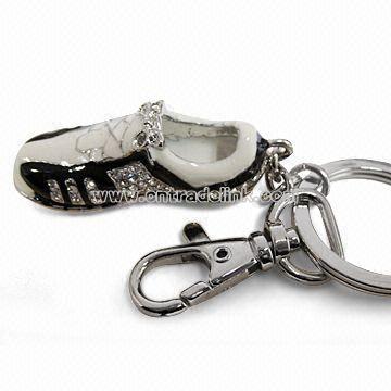 Crystal Keychain with Rhinestone Material